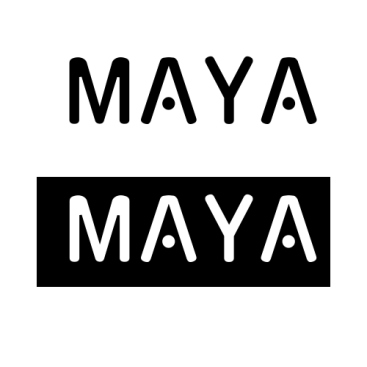 MAYA yazı karakteri ile bir inşaat proje yarışmasına tasarımcı DUMANO tarafından sunulan  tasarım 