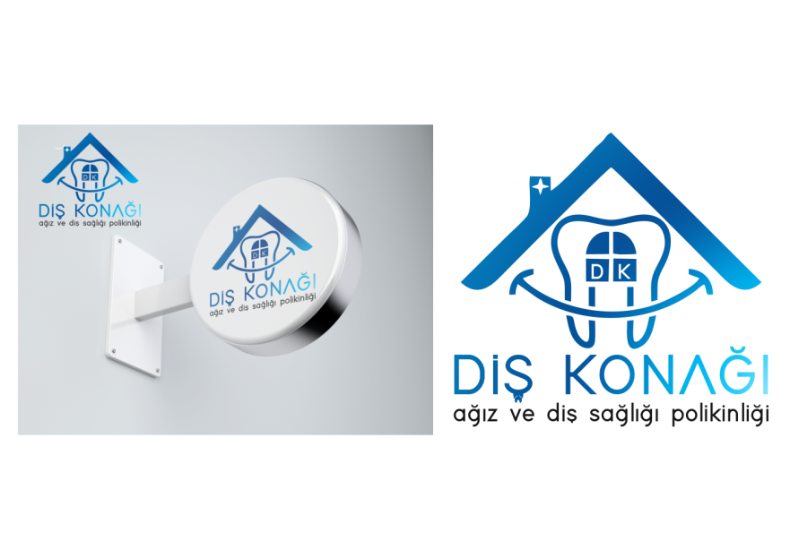 DİŞ POLİKLİNİĞİ İÇİN LOGO yarışmasına tasarımcı Teztasarim tarafından sunulan  tasarım 