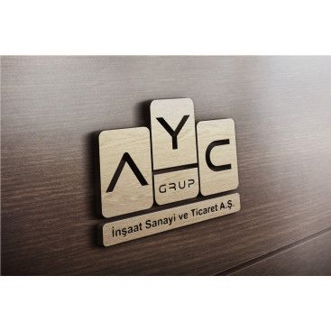AYC Grup için logo tasarım yarışması yarışmasına tasarımcı designx tarafından sunulan  tasarım 