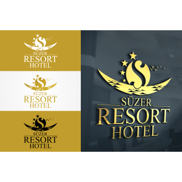 4 YILDIZLI HOTEL İÇİN LOGO ÇALIŞMASI yarışmasına tasarımcı fuzuli tarafından sunulan  tasarım 