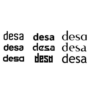 DESA  için logo tasarımı (akü -enerji) yarışmasına tasarımcı EFA_design tarafından sunulan  tasarım 