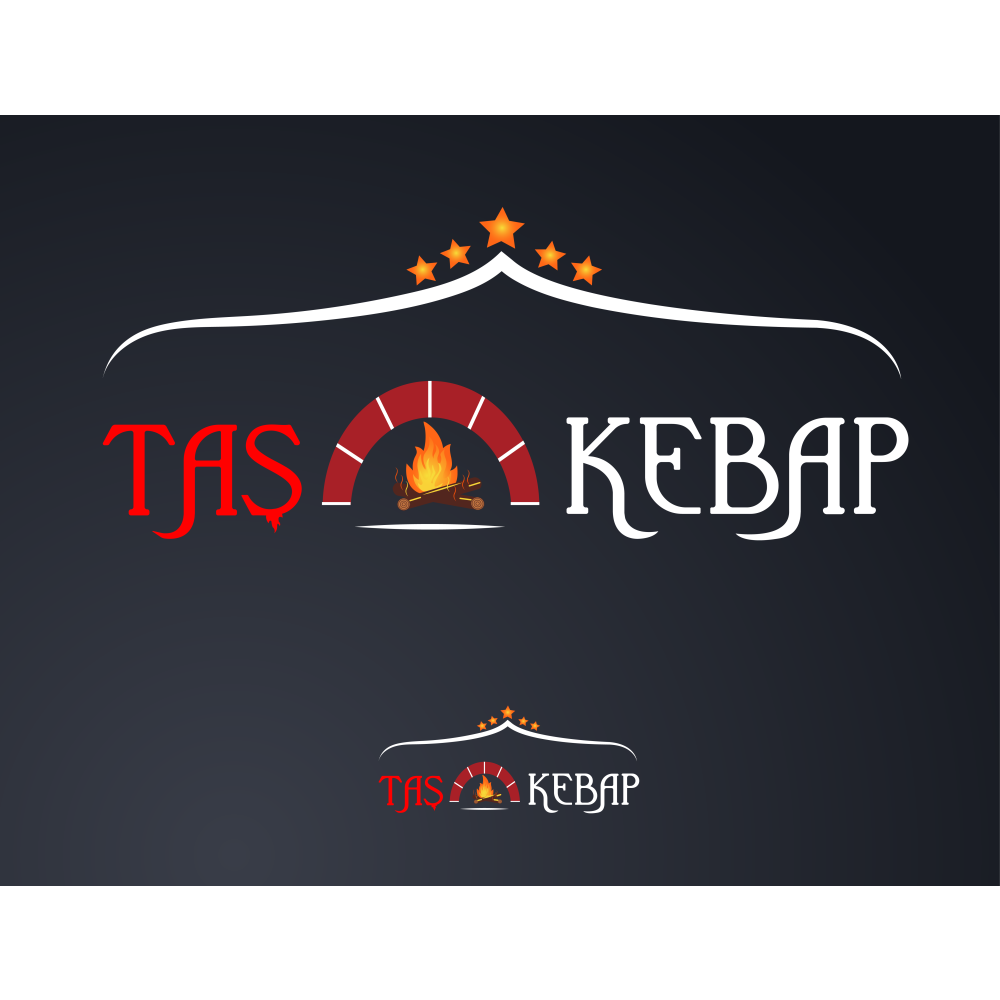 TAŞ KEBAP RESTORANTIMIZ İÇİN LOGO ÇALIŞM yarışmasına izdüsümü tarafından girilen tasarım
