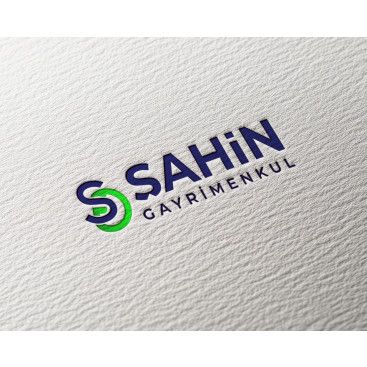 Şahin Gayrimenkul Logo + Kurumsal Kimlik yarışmasına tasarımcı pinkselldesign tarafından sunulan  tasarım 