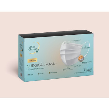 Premium Maske Kutu Dizaynı yarışmasına tasarımcı md tasarım tarafından sunulan  tasarım