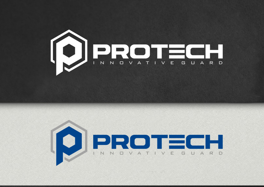 Protech Güvenlik Logo-amblem tasarımı yarışmasına tasarımcı RΛPİDO ™ tarafından sunulan  tasarım 