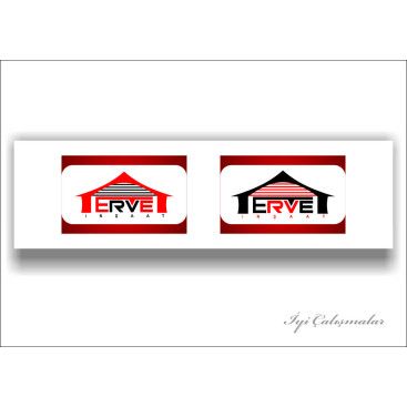 ERVE İnşaat İçin Logo+KurumsalKimlik yarışmasına tasarımcı marlonprice tarafından sunulan  tasarım 