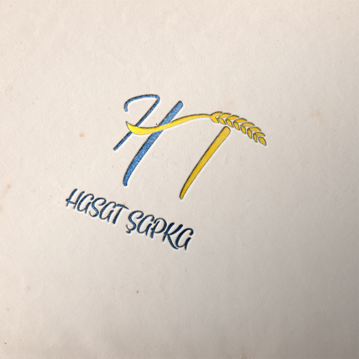 Tasarlayan buse.kavaklii-Ht Hasat Şapka Logo çalışması