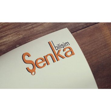 ŞENKA BİLİŞİM LOGOSUNU ARIYOR yarışmasına tasarımcı GrapHane tarafından sunulan  tasarım 