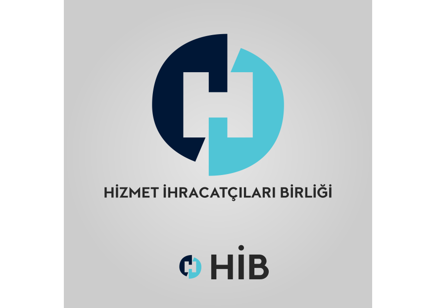 HİZMET İHRACATÇILARI BİRLİĞİ İÇİN LOGO  yarışmasına tasarımcı ilker beşken tarafından sunulan  tasarım 