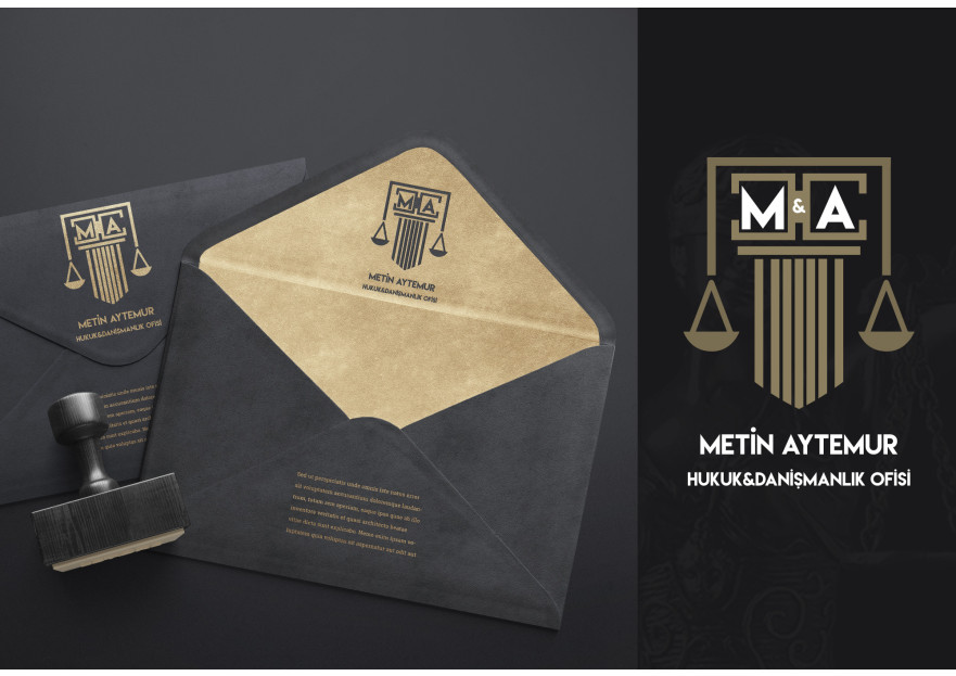 Hukuk ofisimize logo arıyoruz yarışmasına tasarımcı tdesign tarafından sunulan  tasarım 