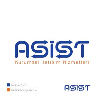 ASİST KURUMSAL İLETİŞİM İÇİN LOGO yarışmasına tasarımcı N7000 tarafından sunulan  tasarım 