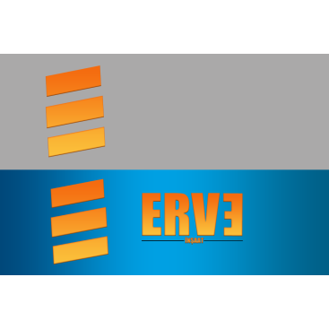 ERVE İnşaat İçin Logo+KurumsalKimlik yarışmasına tasarımcı spacehack tarafından sunulan  tasarım 