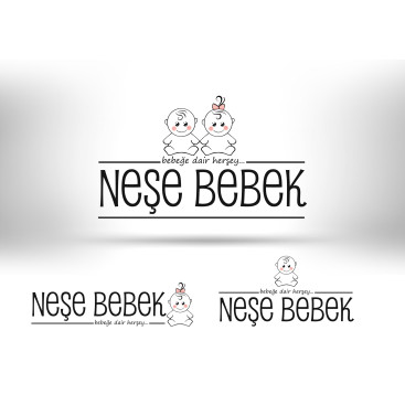 NeşeBebek.com Logo Tasarımı 355x100 px yarışmasına tasarımcı osetmedya tarafından sunulan  tasarım