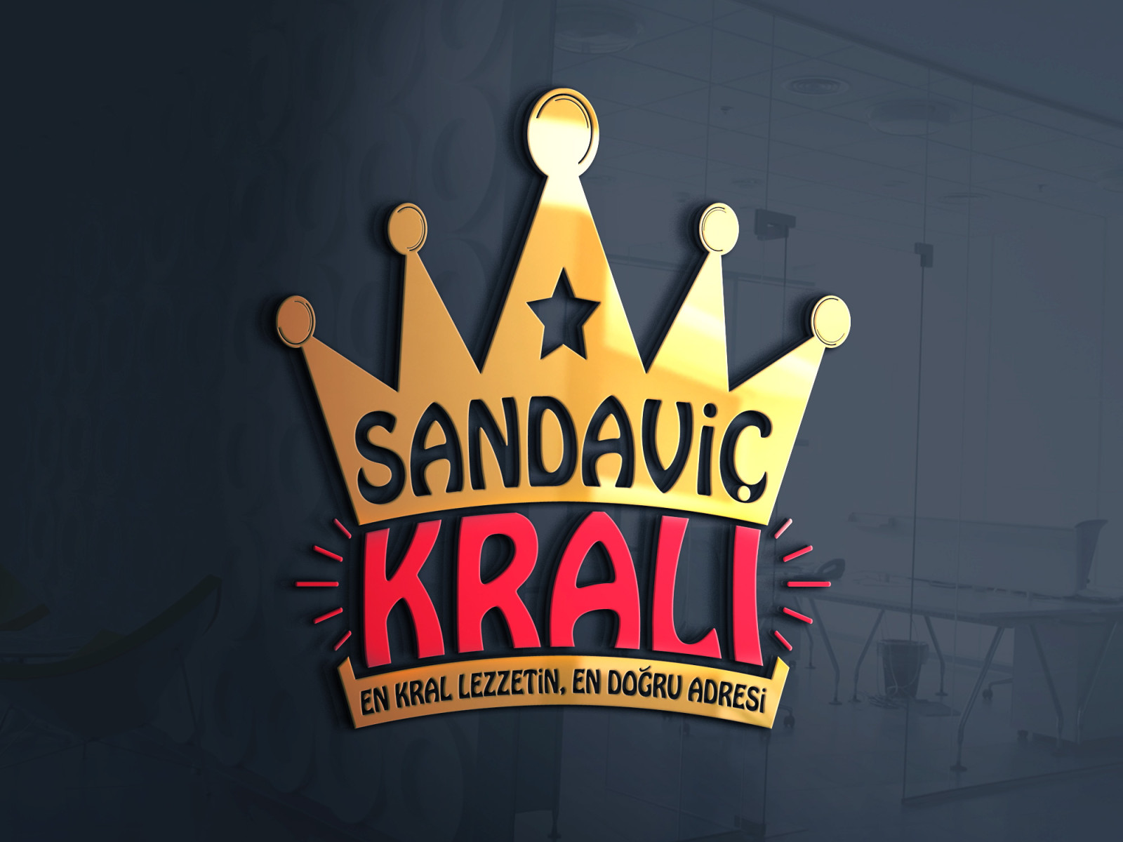 Tasarlayan DD Sanat™-SANDAVİÇ KRALI LOGOSUNU ARIYOR