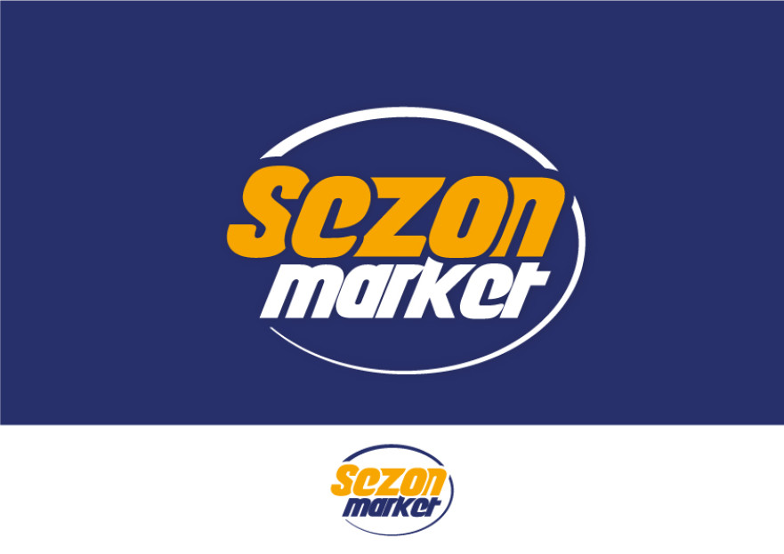 -SEZON MARKET - temel ihtiyaç marketi yarışmasına tasarımcı dcreagraph tarafından sunulan  tasarım 