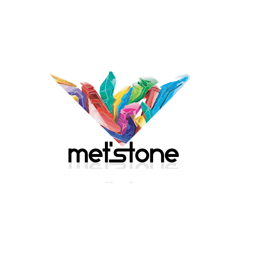 Met'Stone markası için logo tasarımı yarışmasına HakanAbi tarafından girilen tasarım