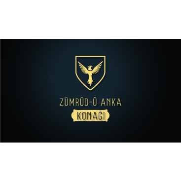 Zümrüd-ü Anka Konağı Logo Çalışması yarışmasına tasarımcı izdüsümü tarafından sunulan  tasarım 