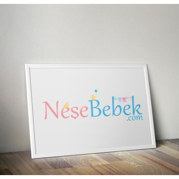 NeşeBebek.com Logo Tasarımı 355x100 px yarışmasına tasarımcı TRCevher tarafından sunulan  tasarım