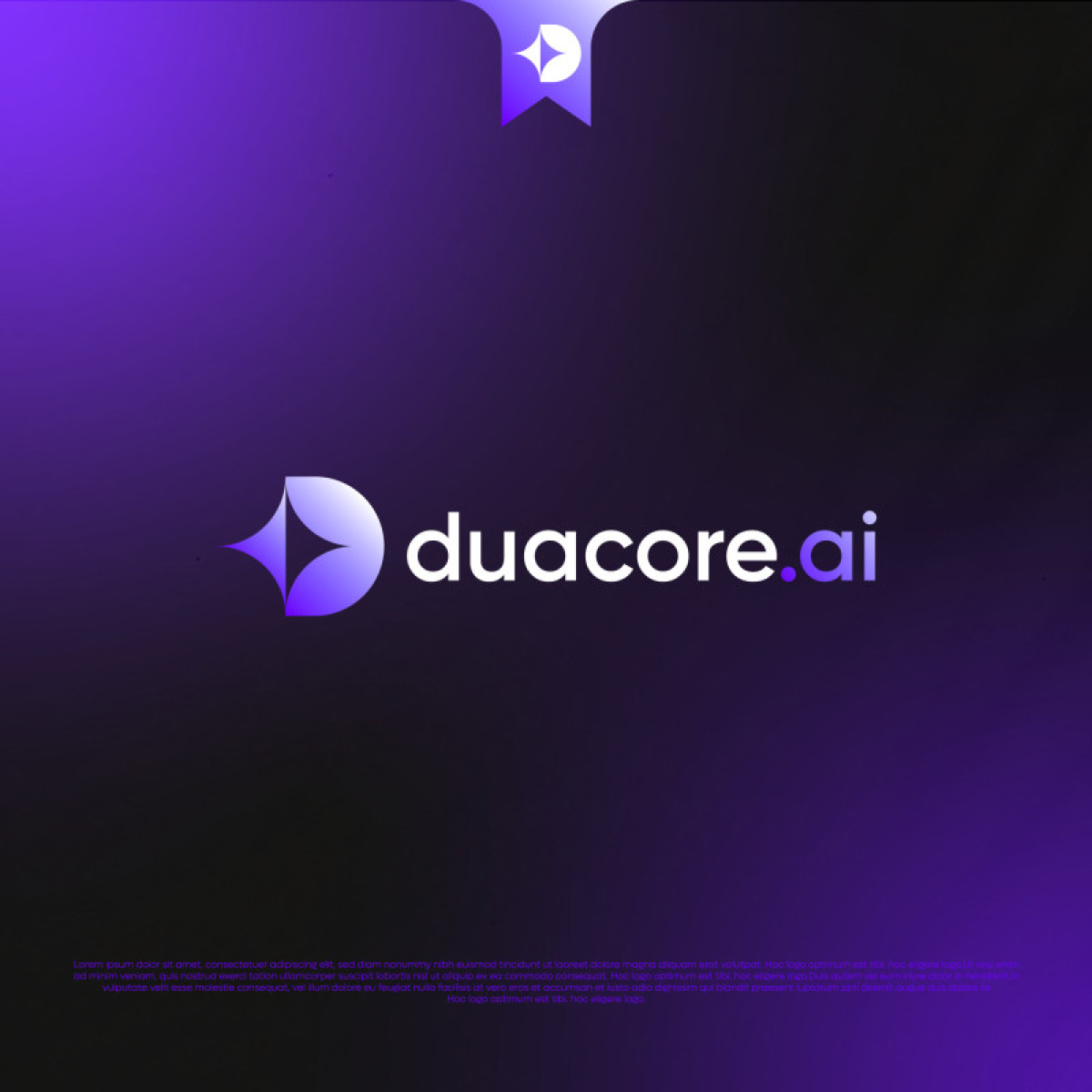 Tasarlayan fatihnobile-http://duacore.ai Logo Yarışması