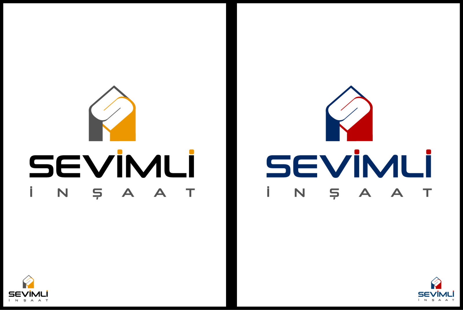 Tasarlayan FTT- Sevimli İnşaat,yeni firmamız için logo 