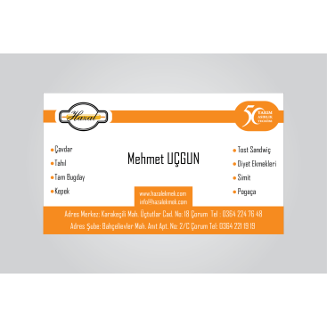 Kartvizit Tasarımı yarışmasına tasarımcı Fuat_Ekemen tarafından sunulan  tasarım 