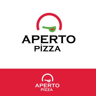 APERTO PİZZA LOGOSUNU ARIYOR yarışmasına tasarımcı DesignerA tarafından sunulan  tasarım 