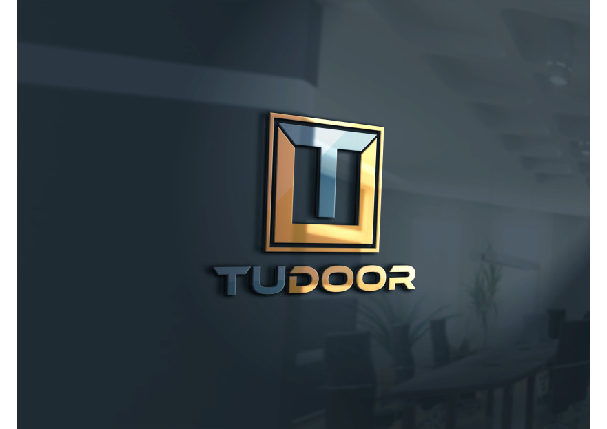 Tudoor logo tasarımı  yarışmasına tasarımcı Ahenk tarafından sunulan  tasarım 