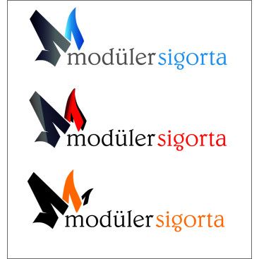 Modüler Sigorta Logo Tasarımı yarışmasına tasarımcı CocoDesign tarafından sunulan  tasarım 
