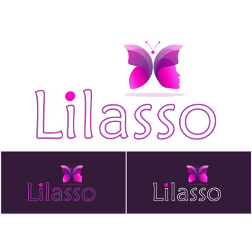 ''LİLASSO'' MARKASI İÇİN LOGO-KARTVİZİT yarışmasına tasarımcı - sanatsepet - tarafından sunulan  tasarım