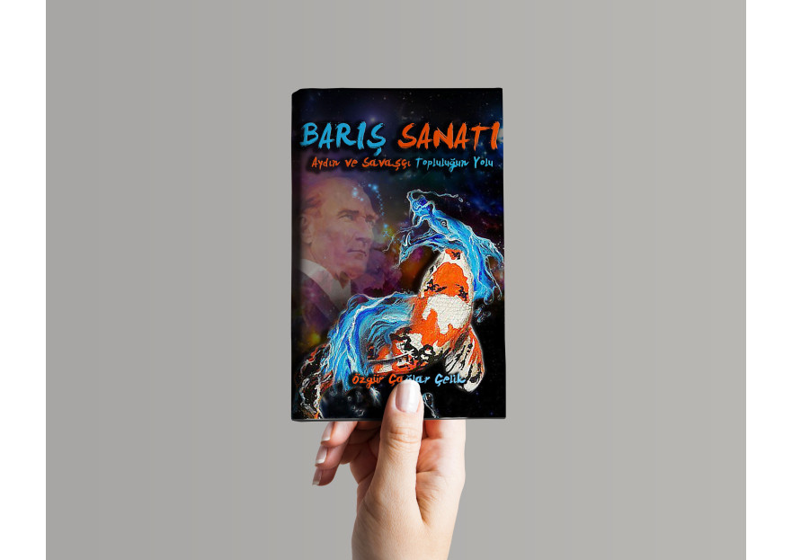 Kitap kapağı tasarımı yarışmasına tasarımcı Meriiela tarafından sunulan  tasarım 