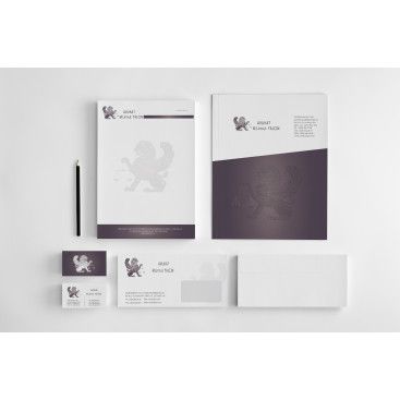 Avukatlık Bürosu Kurumsal Kimlik  yarışmasına tasarımcı avaqado tarafından sunulan  tasarım 