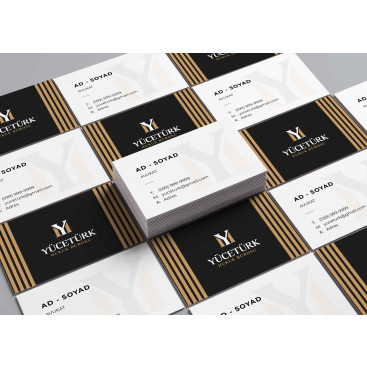 avukatlık ofisine logo ve kart tasarlama yarışmasına tasarımcı met.emin tarafından sunulan  tasarım 