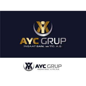 AYC Grup için logo tasarım yarışması yarışmasına tasarımcı 3dfatih tarafından sunulan  tasarım 