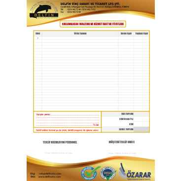 Delfin Vinç Kurumsal Kimlik Tasarımı  yarışmasına tasarımcı charcoal tarafından sunulan  tasarım 