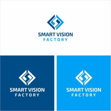 Smart Vision Factory için Logo Tasarımı yarışmasına tasarımcı serbest grafiker tarafından sunulan  tasarım 