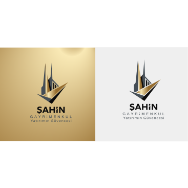 Şahin Gayrimenkul Logo + Kurumsal Kimlik yarışmasına tasarımcı izdüsümü tarafından sunulan  tasarım 