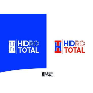 Hidrototal sirketi icin logo tasarimi yarışmasına tasarımcı ogzhnygns tarafından sunulan  tasarım 