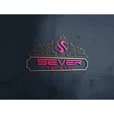 Tekstil firma logosu yarışmasına tasarımcı By Sönmez tarafından sunulan  tasarım 