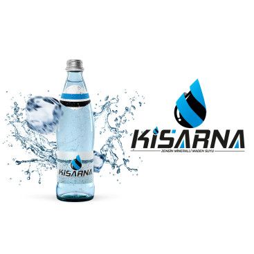 kisarna maden suyu için logo çalışması yarışmasına tasarımcı muratgoktas tarafından sunulan  tasarım 
