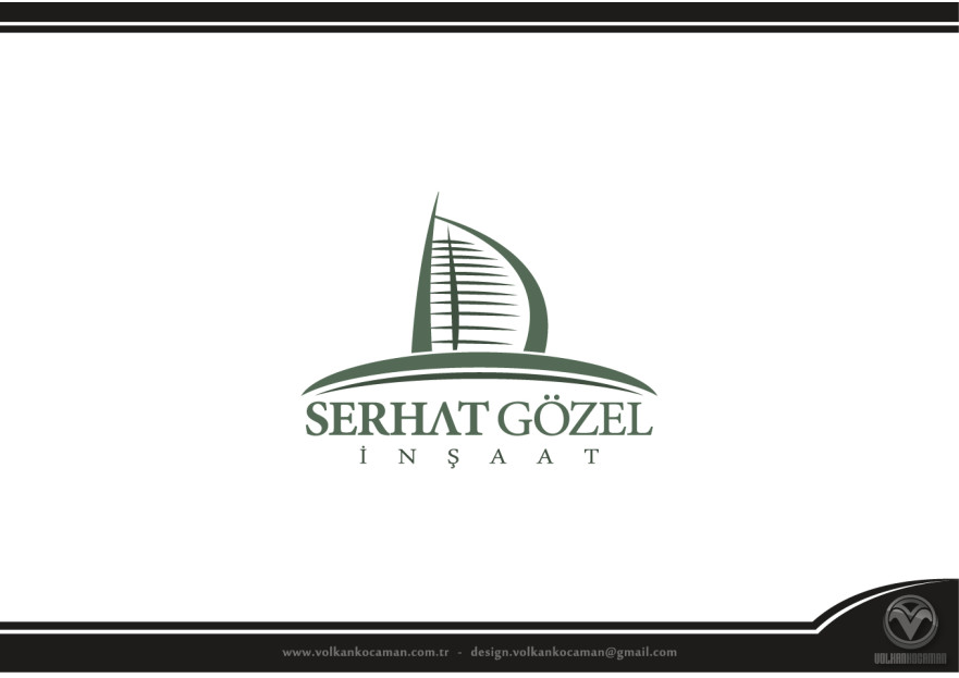 İNŞAAT FİRMAMIZA KALİTELİ VE ÖZGÜN LOGO  yarışmasına tasarımcı volkanKocaman tarafından sunulan  tasarım 