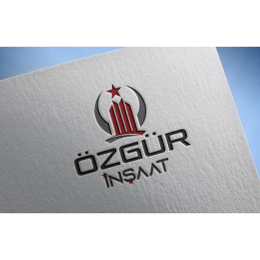 Merhaba inşaat firmam için logo tasarımı yarışmasına tasarımcı Creamaxi tarafından sunulan  tasarım 