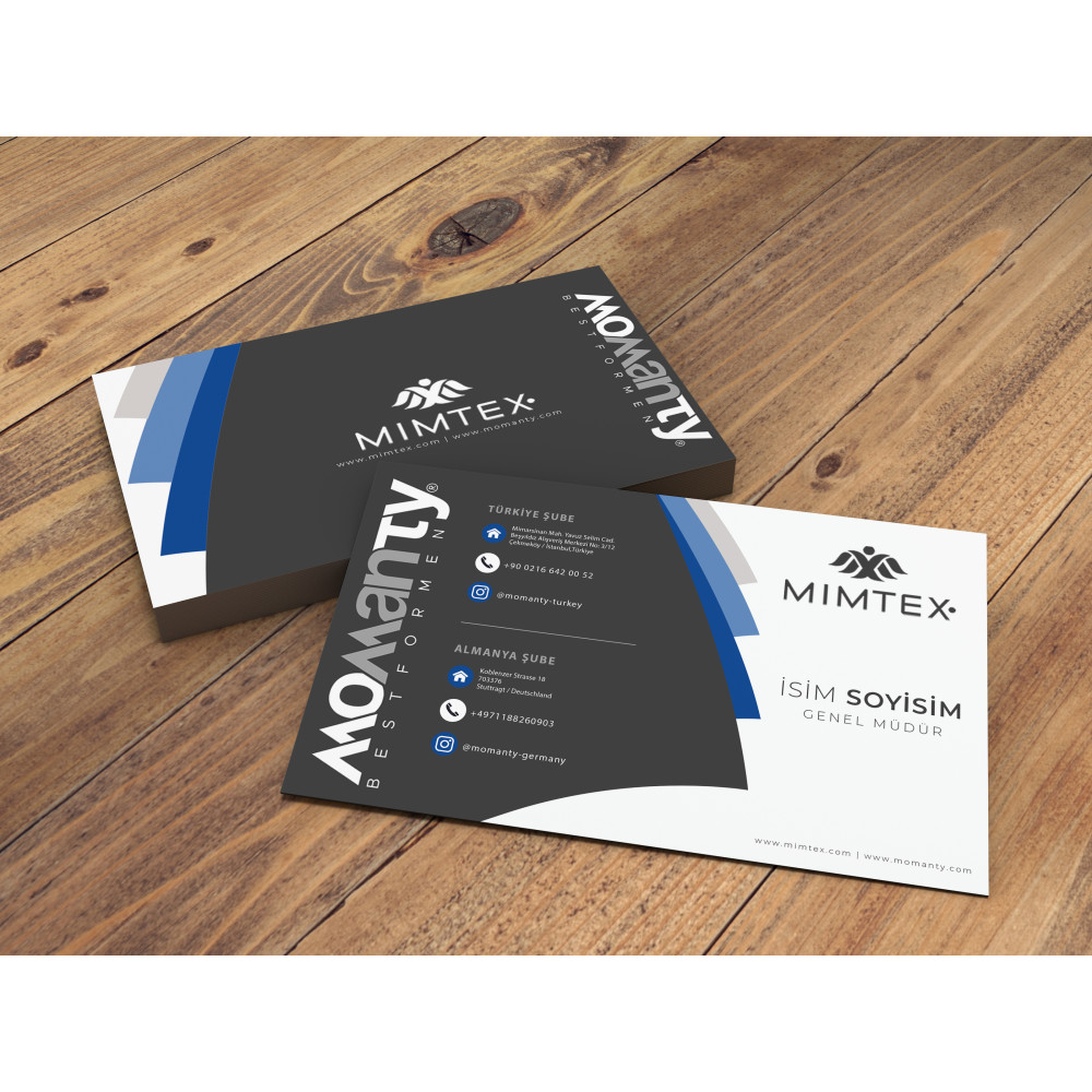 Etkileyici modern bir KARTVİZİT... yarışmasına kreatifekspres tarafından girilen tasarım