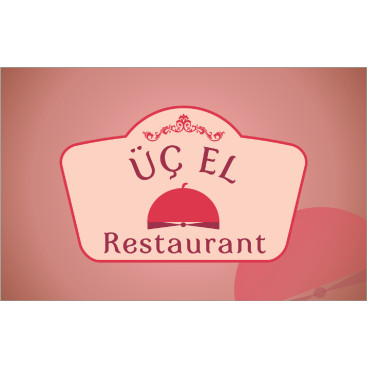 Üç-El Restaurant Kurumsal Kimlik yarışmasına tasarımcı eksioglu tarafından sunulan  tasarım 