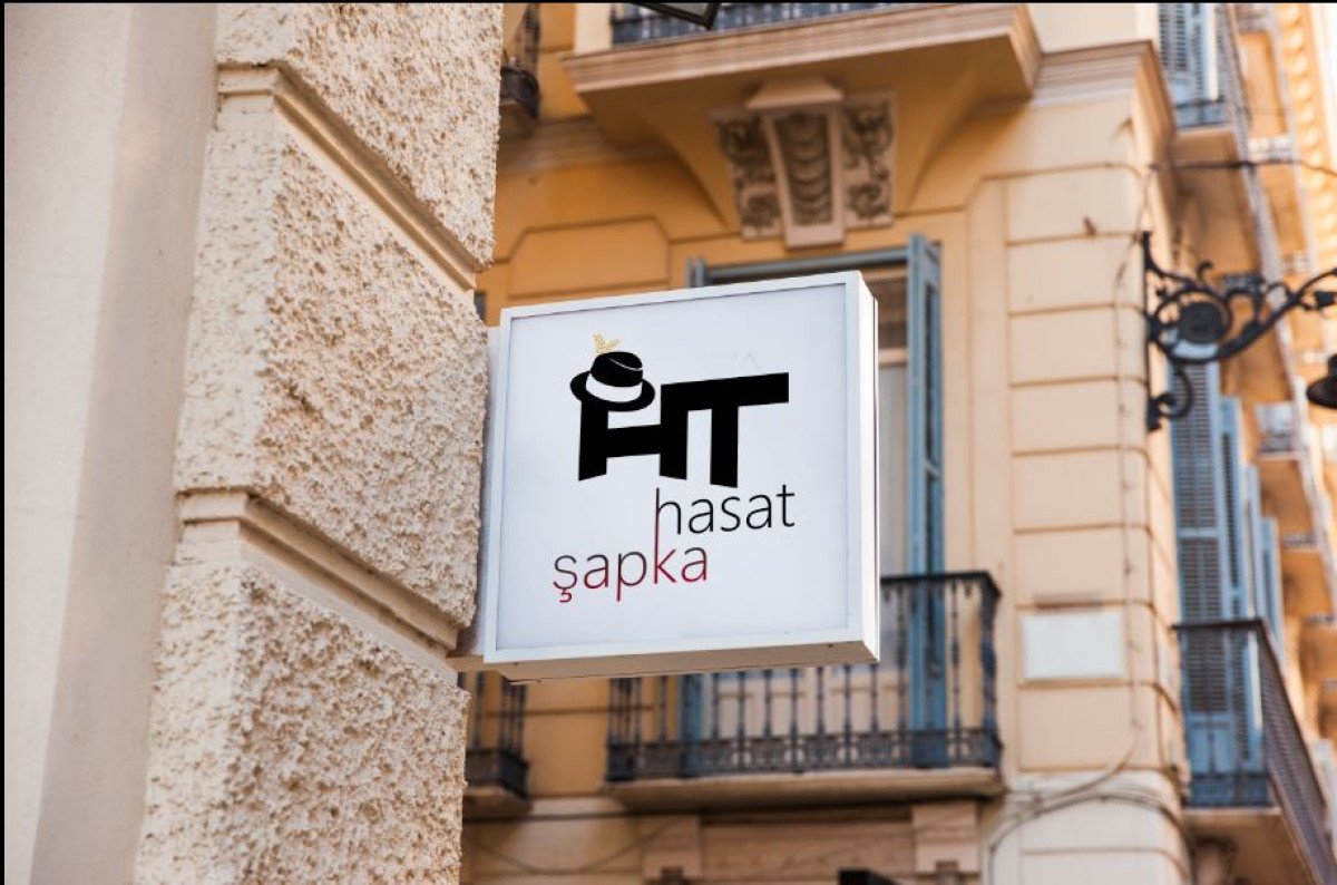Tasarlayan / AEDENİZ /-Ht Hasat Şapka Logo çalışması