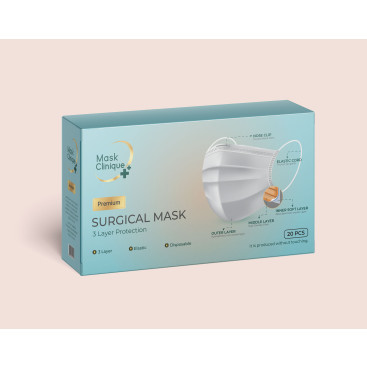 Premium Maske Kutu Dizaynı yarışmasına tasarımcı md tasarım tarafından sunulan  tasarım