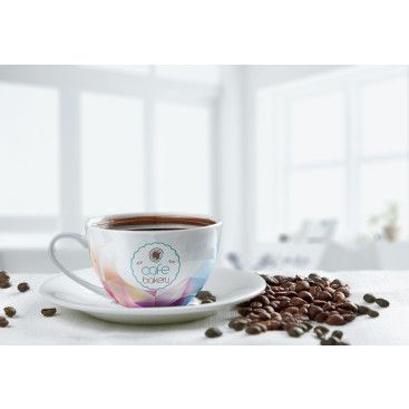 Amerika'da bakery cafe aciyoruz yarışmasına tasarımcı grafikseli tarafından sunulan  tasarım 