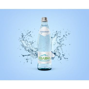 kisarna maden suyu için logo çalışması yarışmasına tasarımcı designturk25 tarafından sunulan  tasarım 