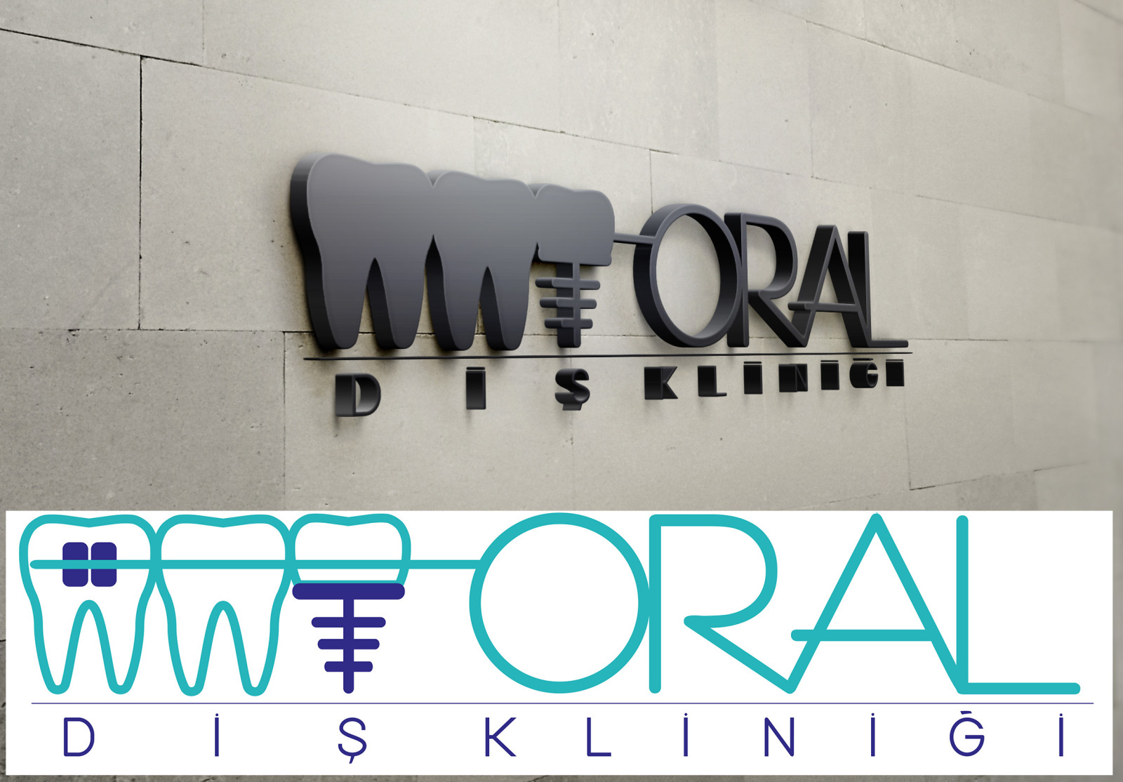 Tasarlayan oguzhanesendemir-Oral Diş Kliniği - Logo Tasarımı