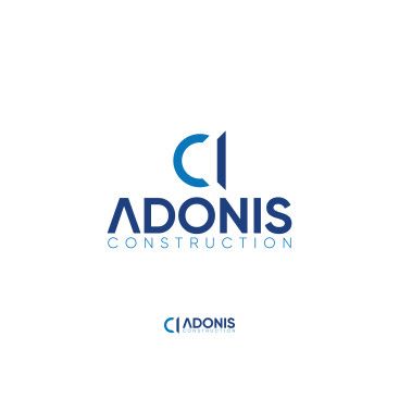 Adonis Construction Logo Tasarımı yarışmasına tasarımcı DesignerA tarafından sunulan  tasarım 