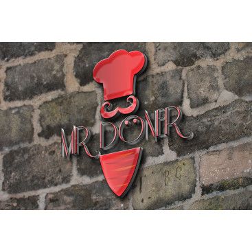 MR DÖNER ' E LOGO TASARIMI yarışmasına tasarımcı GhostSpy tarafından sunulan  tasarım 